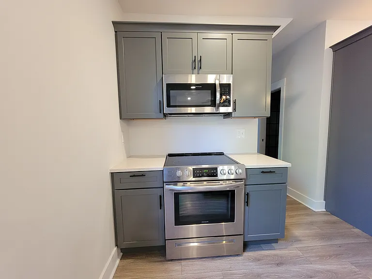 Electric Range and Microwave