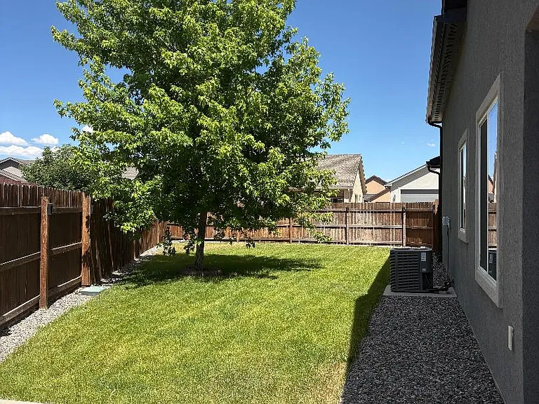 private back yard