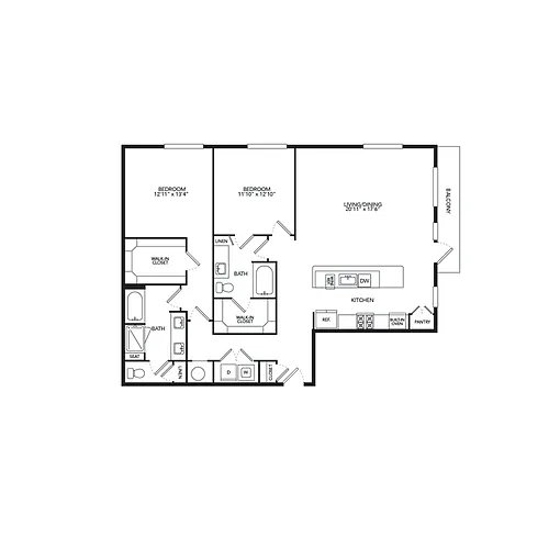 Floor plan B3