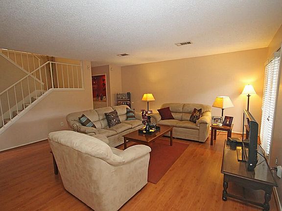 Step into the family room.