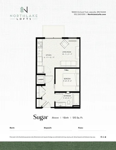 Floor plan Sugar