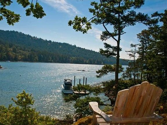 Dock with boat house