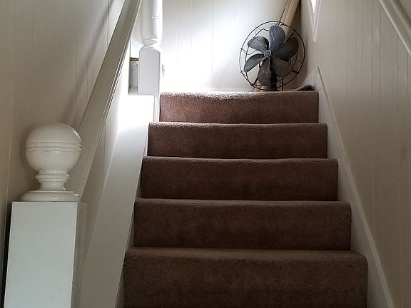 Stairs to Upper Level Apartment