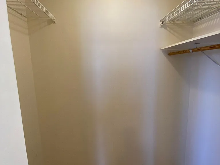 Master walk-in closet