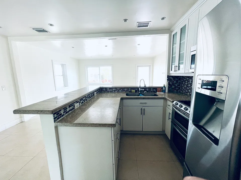 inside kitchen