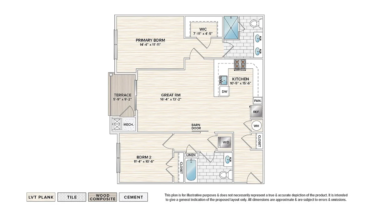 Floor plan The Beechwood (FGA-B)