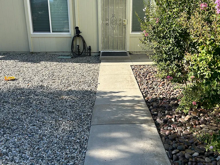 FRONT VIEW, DO NOT DISTURB TENANTS.