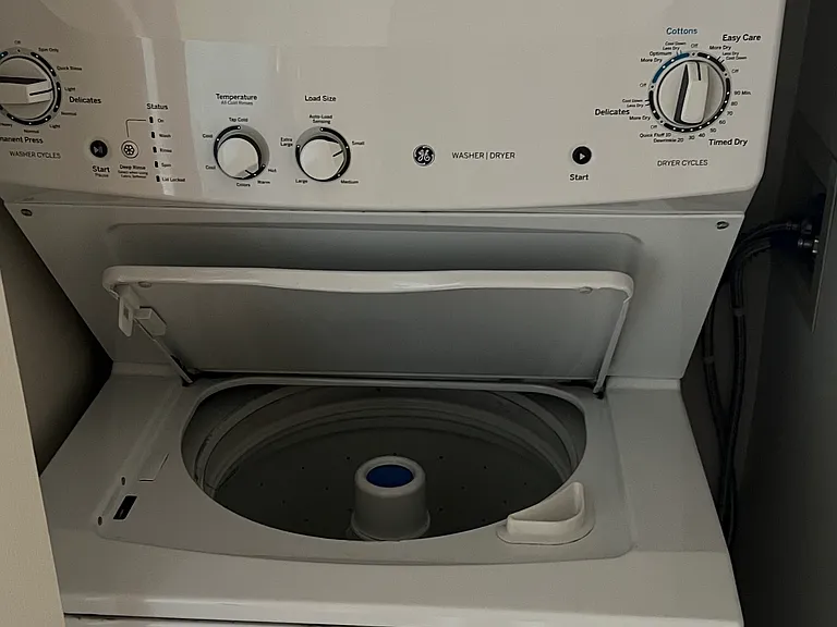 In unit Washer and Dryer