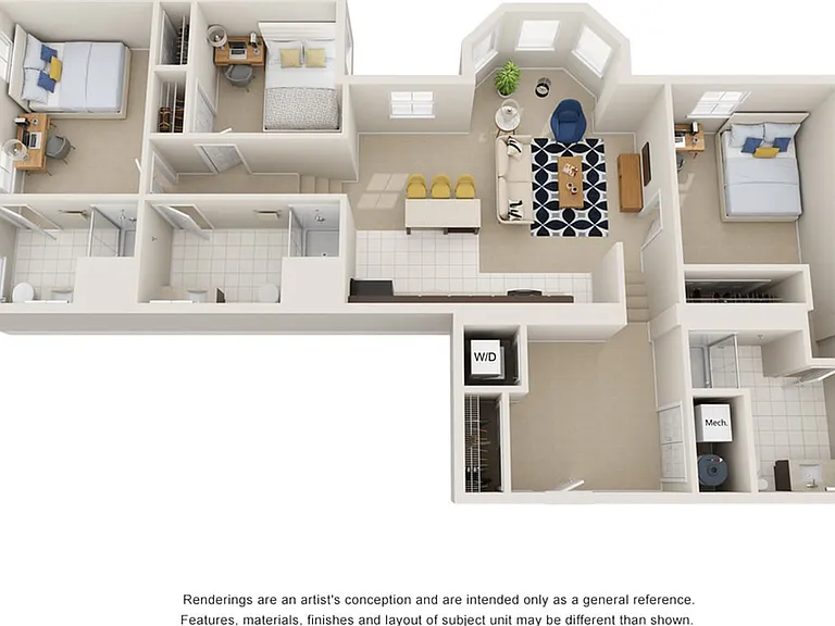 3BR/3BA - A Bay 3BR/3BA - A Bay