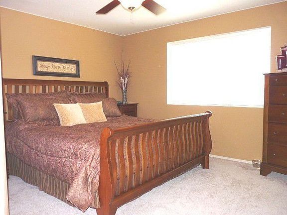 Big master bedroom with double door access                              