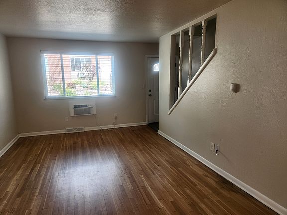 Hardwood floors on the main level.