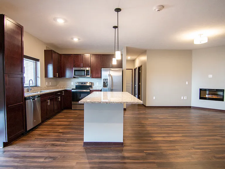 Our three-bedroom Woodland floor plan features space galore.