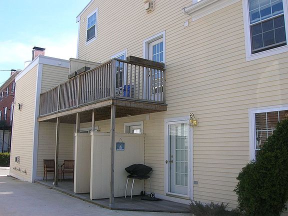 Deck and back door entry