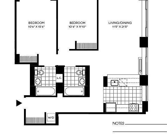 2nd image of 4310 Crescent St APT 410