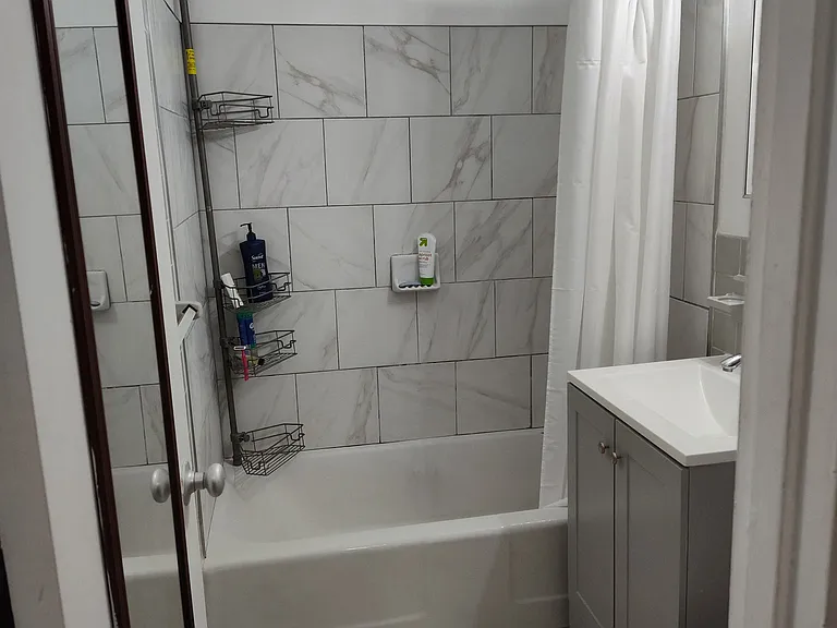 Renovated bathroom