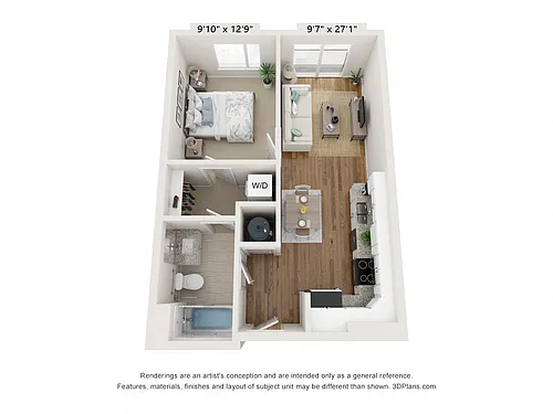 Floor plan The Shenandoah