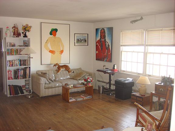 Living Room as Furnished by an Existing Tenant