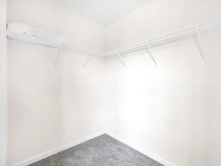 Large, walk-in closet!