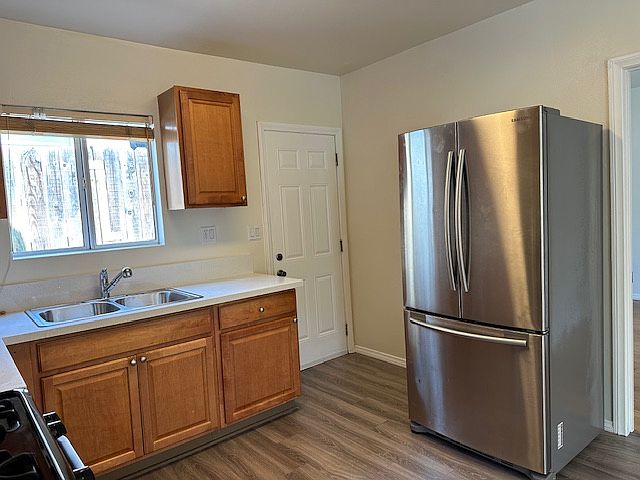 Kitchen back door