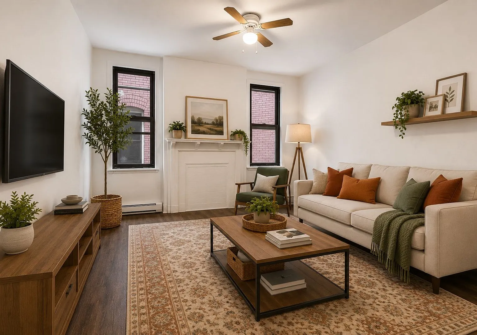 Spacious 3BR/2BA in Bloomfield Private Balcony + In-Unit Laundry! — Photo 2