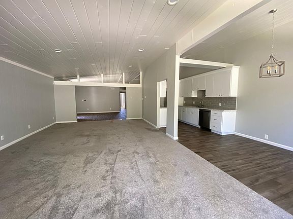 Living room from sliding glass door.