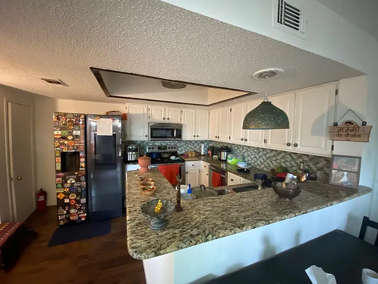 Kitchen with Fridge and appliances