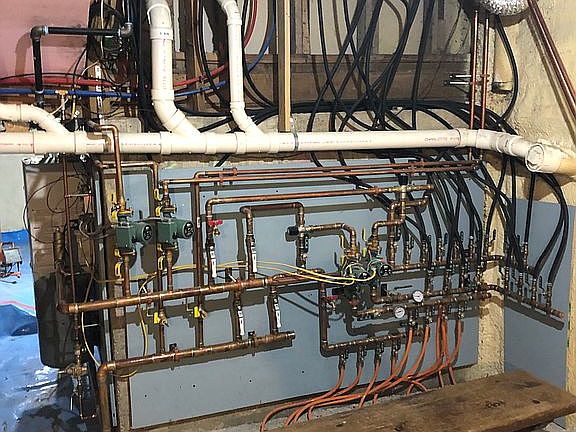 4 zone heating system