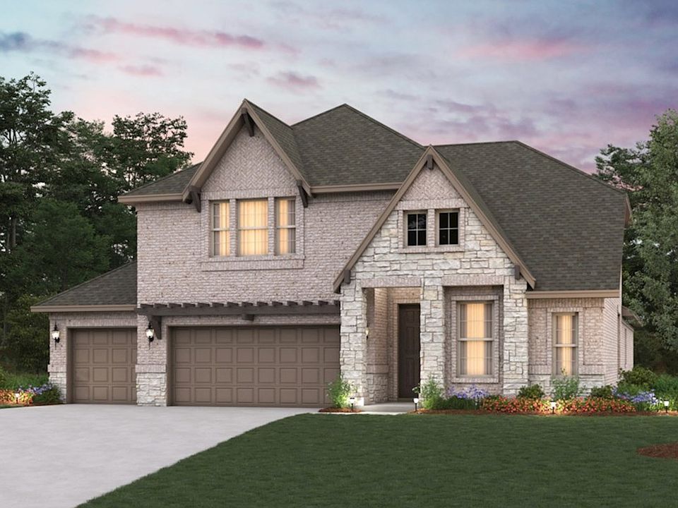 French Country L Elevation