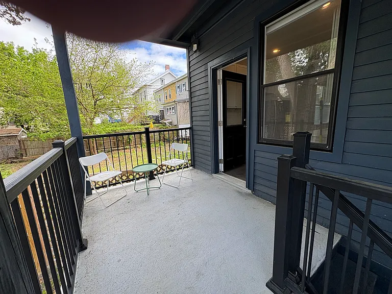 Balcony off Kitchen