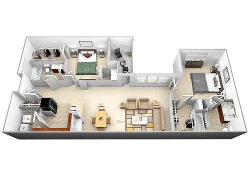 Floor plan The Napoli