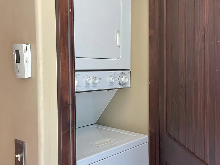 Laundry in apartment