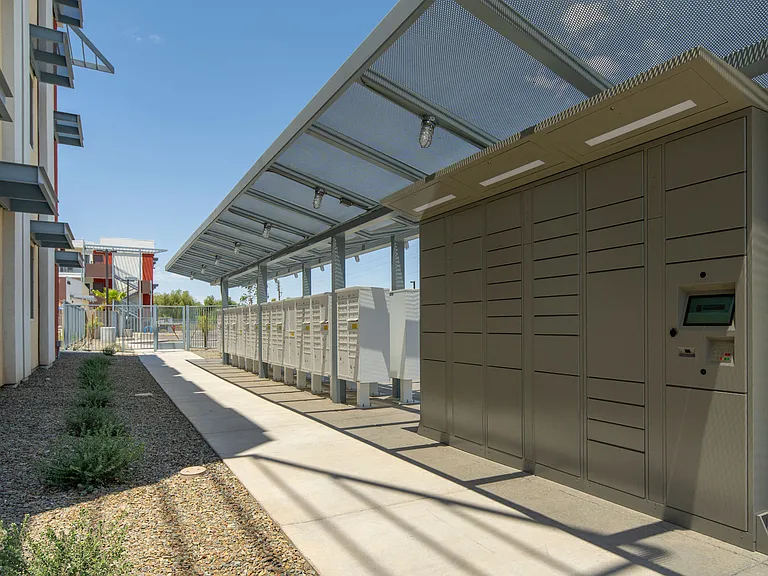 Package Lockers & Mail