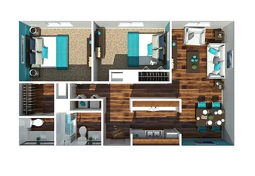 Floor plan Walnut