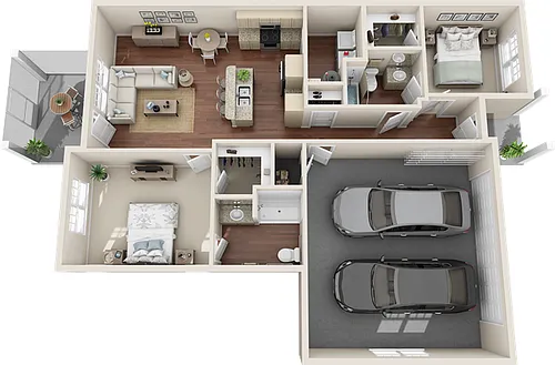 Floor plan Santee
