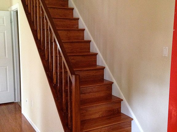 wood stairs