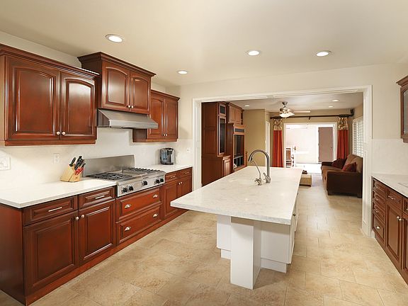Kitchen for entertaining.