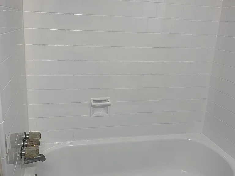 Freshly updated shower