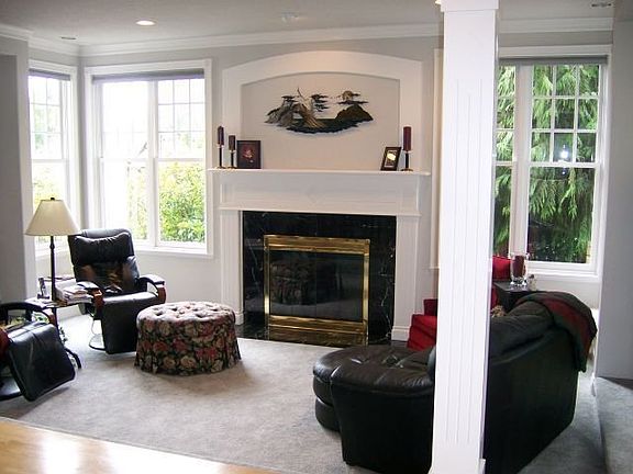 Formal Living with fireplace