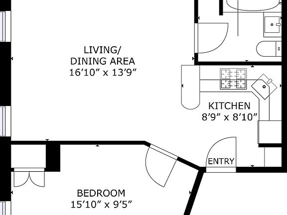 2nd image of 505 E 6th St APT 3F