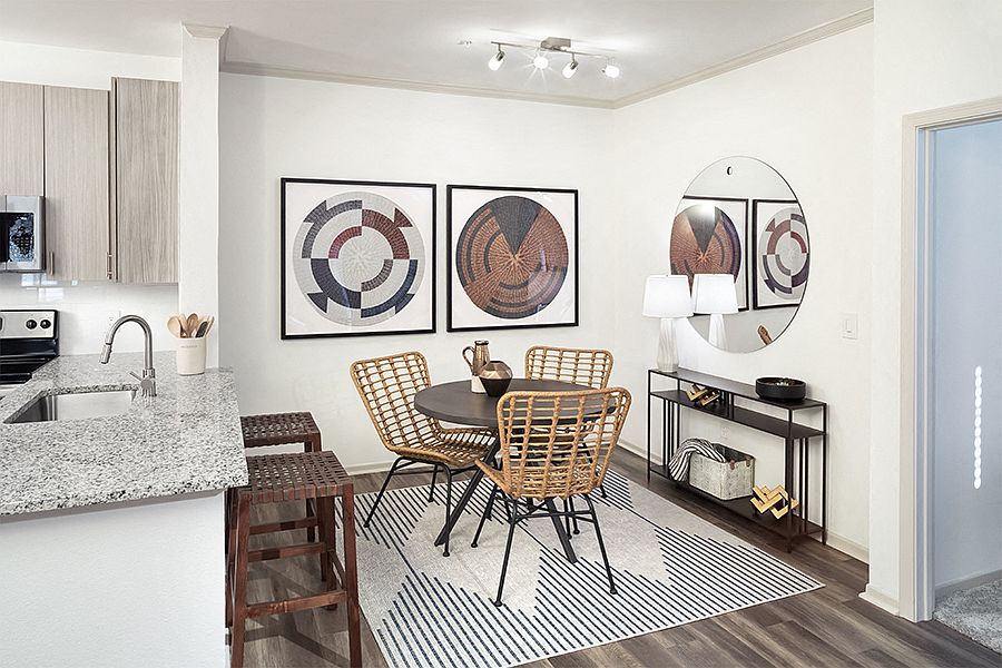 Designated dining area