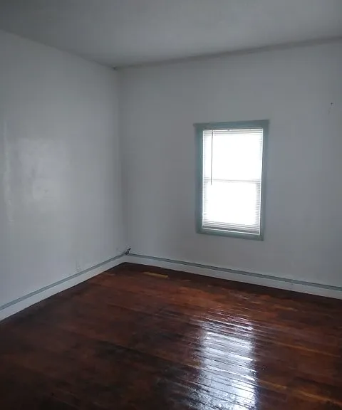 refinished living room floor