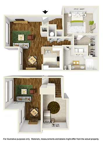 Floor plan A4 - Pine Loft