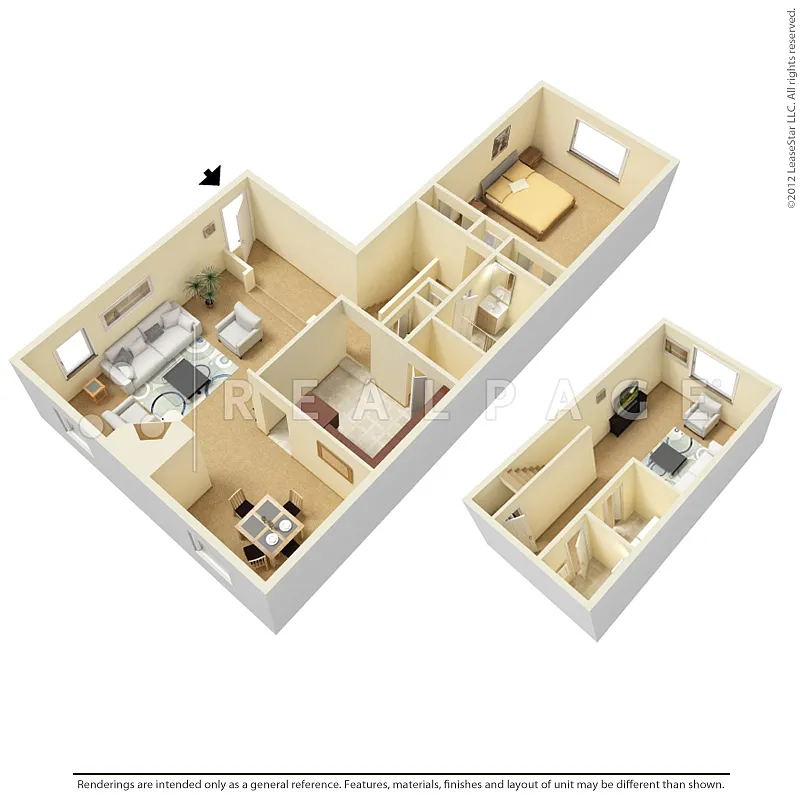 Floor plan Adams House I