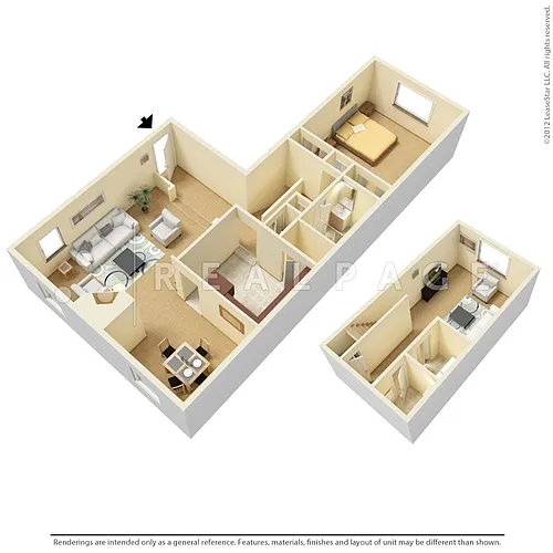 Floor plan Adams House I