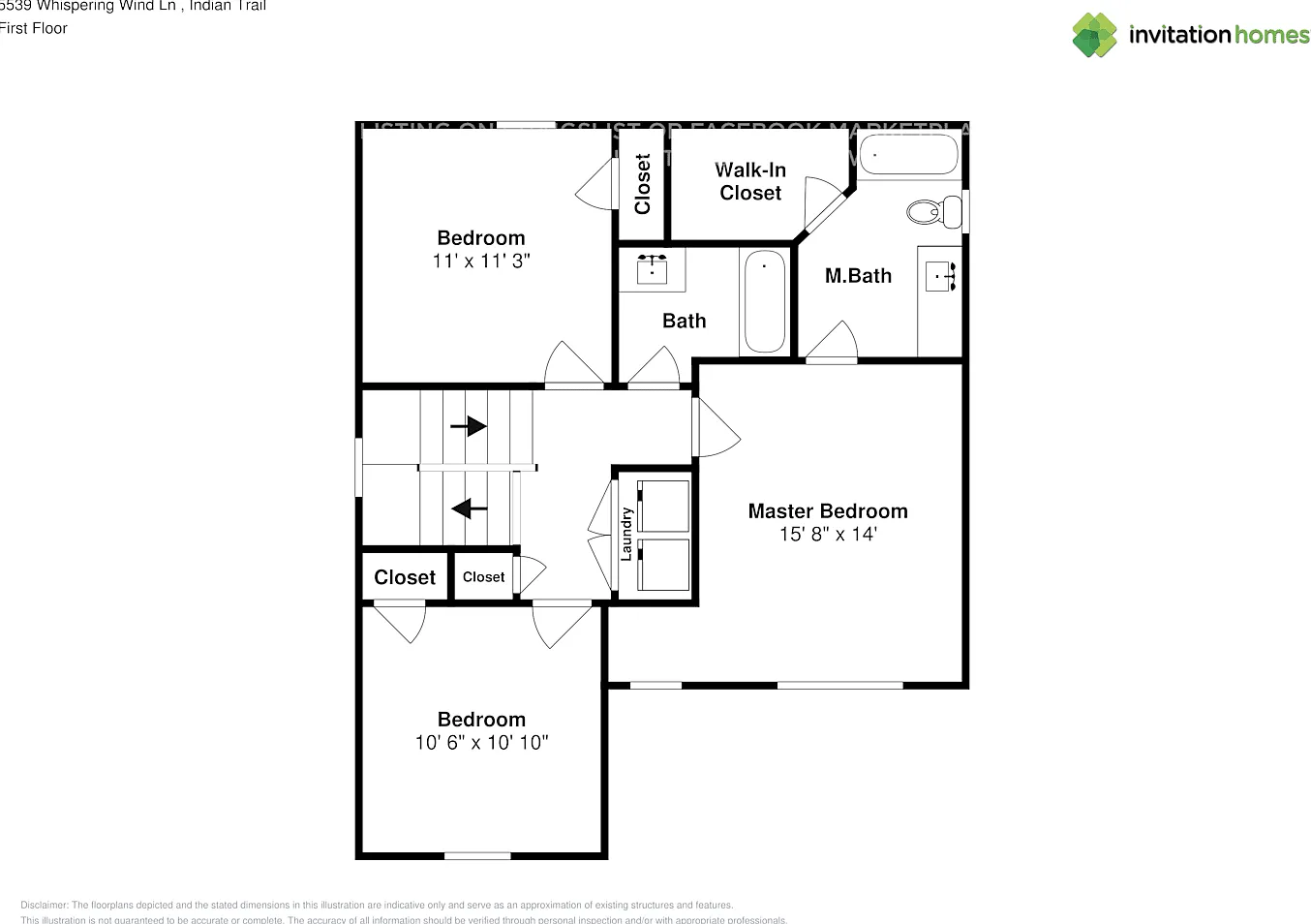 5539 Whispering Wind Ln Indian Trail, NC 28079 — Photo 3