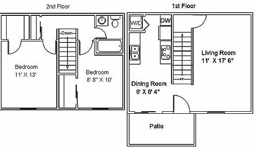 Floor plan Brookstone