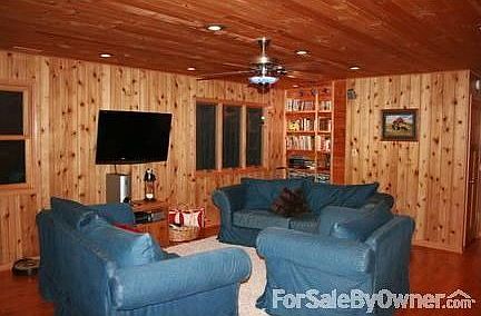 Upstairs living room area
