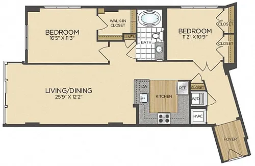 Floor plan 909- B2
