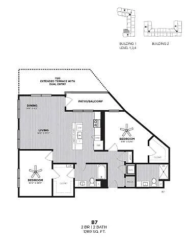 Floor plan B7