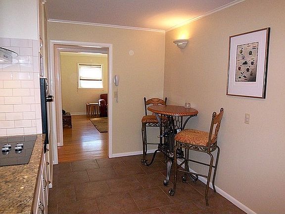 New ceramic tile floors in kitchen